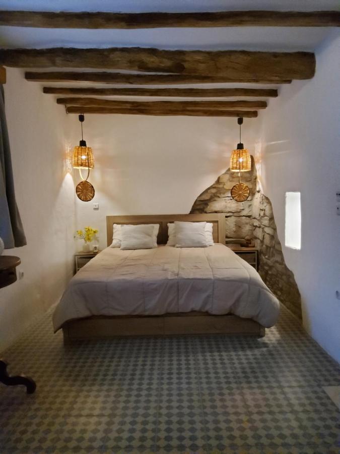Romantic Sunset Cycladic House In Sotires Moni Christou Dasous Exterior photo