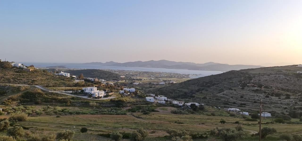 Romantic Sunset Cycladic House In Sotires Moni Christou Dasous Exterior photo